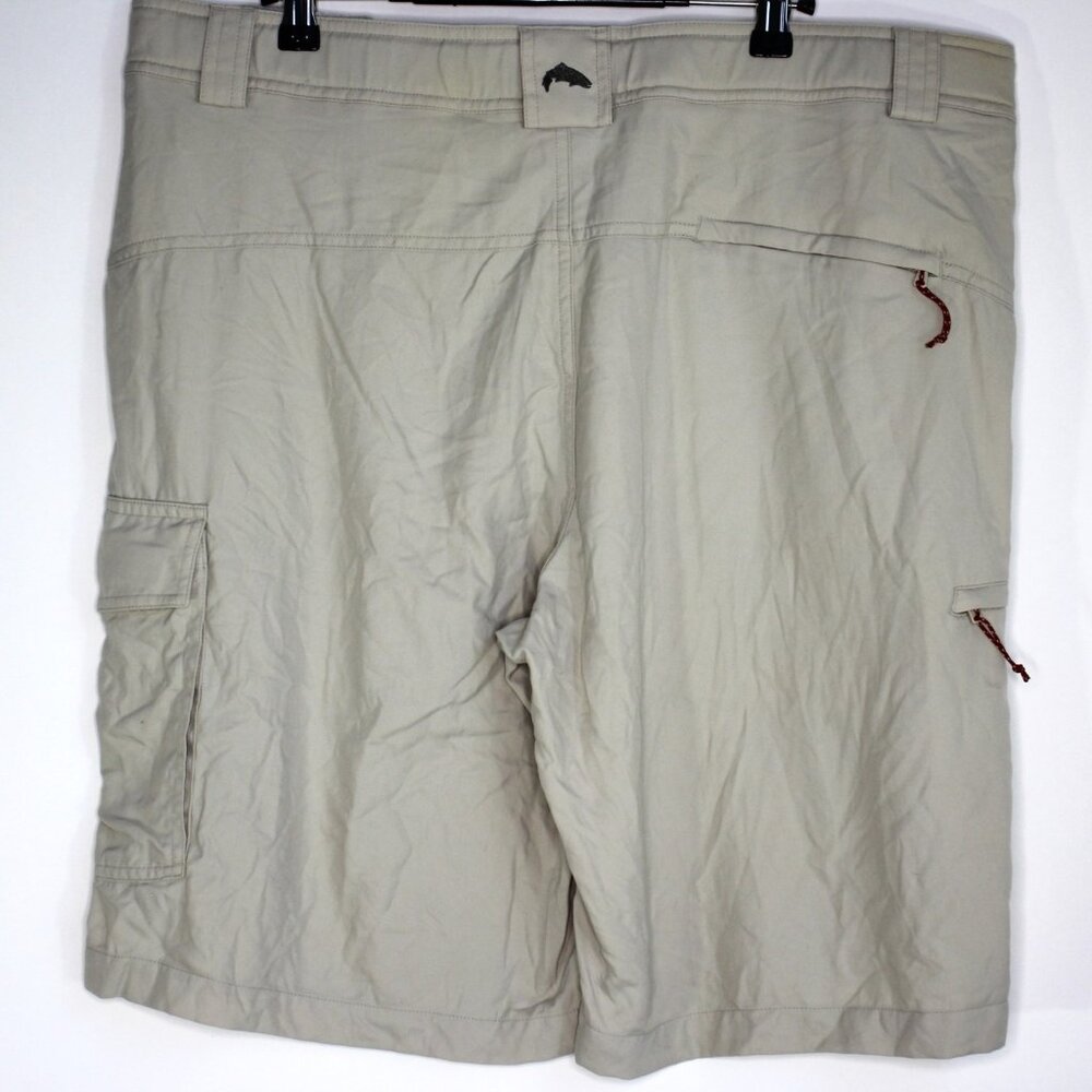 Simms Mens XL 38 x 10 Nylon Fishing Outdoor Cargo Shorts A1696 - Picture 3 of 6